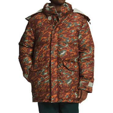 The north face the north face ranger camouflage zip hooded jacket куртка мужская коричневая