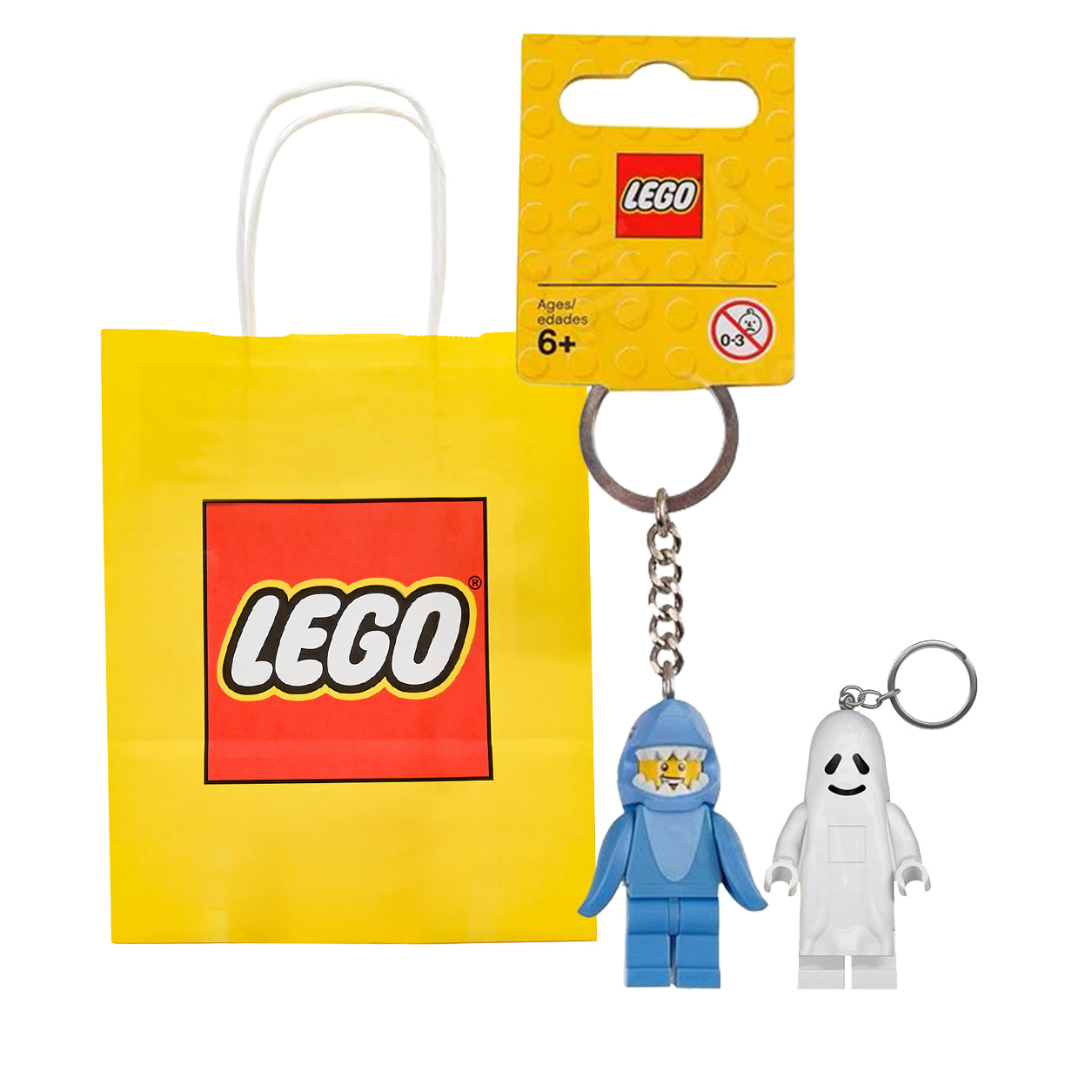 LEGO Classic Glowing Ghost Keychain (KE48)