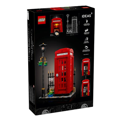 LEGO Ideas London qizil telefon qutisi (21347)