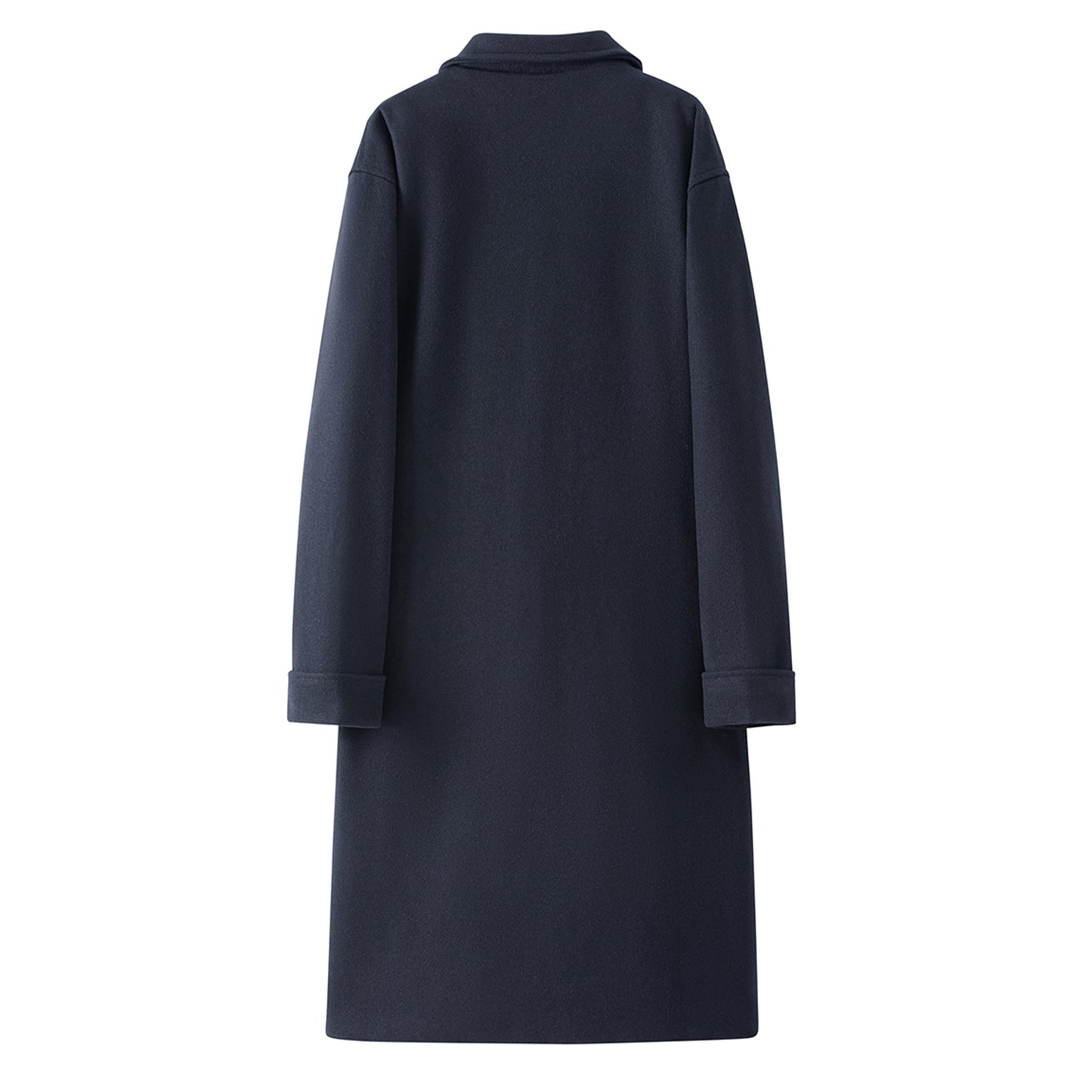 FC Barcelona koreys dangasa uslubidagi asosiy uzun cho'ntakli issiq ko'ylagi uzun yengli lapel ikki qismli qulay moda katta sezgi trendi tasodifiy palto bir xil paragrafli erkaklar va ayollar