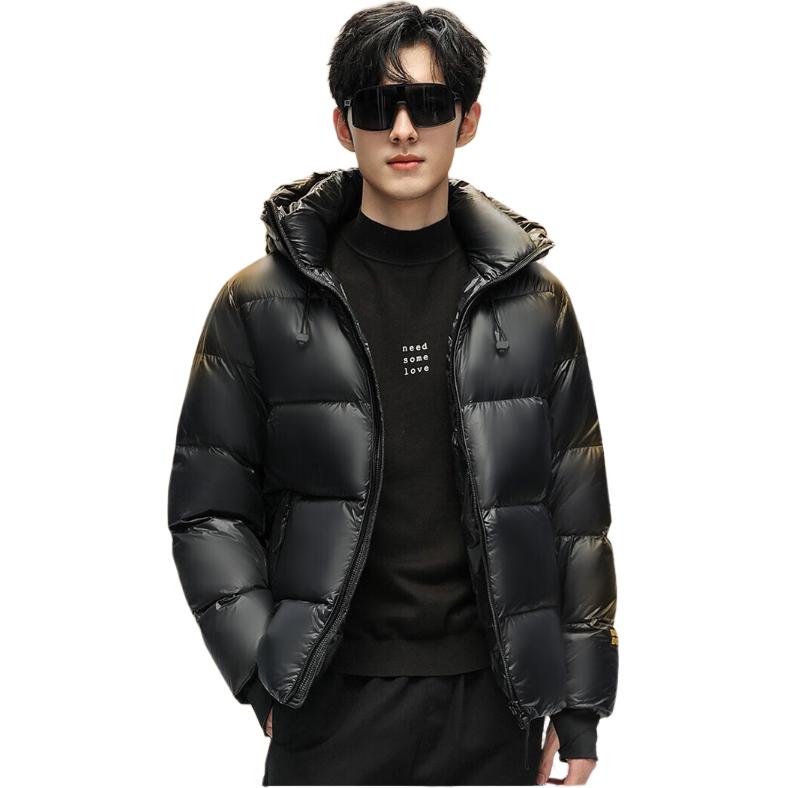 Пуховик мужской Snow Flying Black Gold