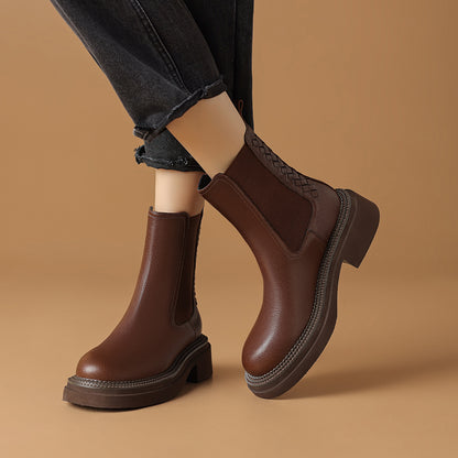 Ayollar uchun Rosa Bianca Chelsi botinkalari