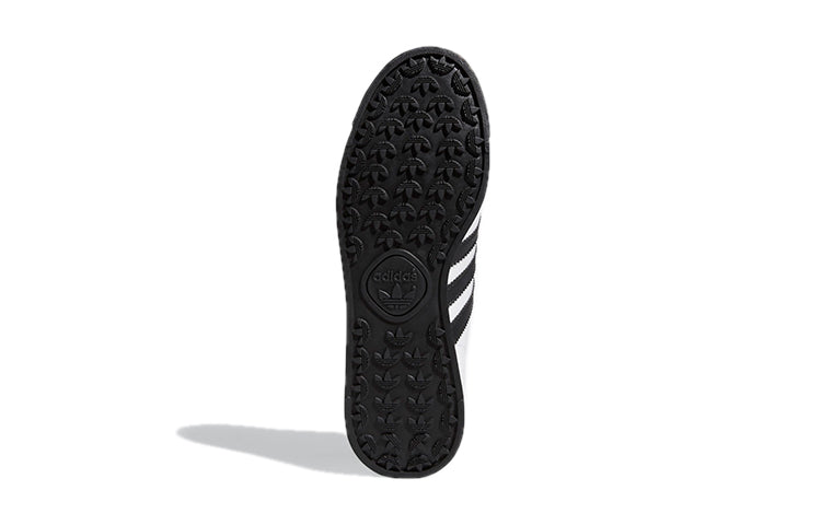 Big kids adidas originals samoa j white black