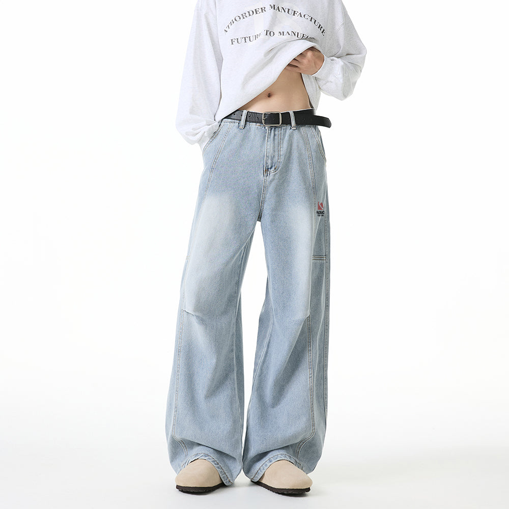 Pal ongaco pal ongaco American retro deconstruction splicing dizayn tuyg'u yuvish do eski bo'sh yuz burma pichoq shimlar harf logo bosma tide moda tasodifiy keng jinsi erkaklar va ayollar bir xil modellar bilan