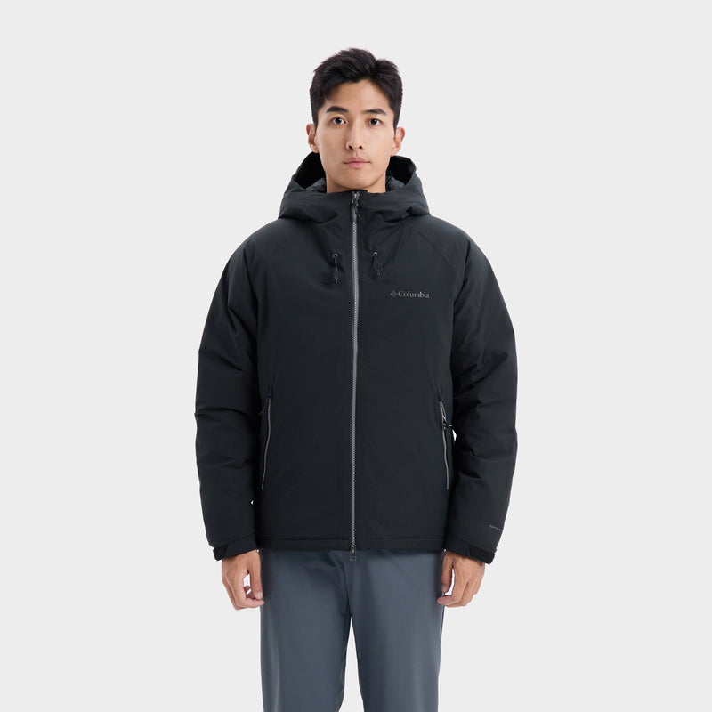 Columbia fw25 gold dot thermal warm waterproof windproof 700 puff hooded jacket down jacket men's