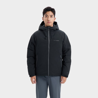 Columbia fw25 gold dot thermal warm waterproof windproof 700 puff hooded jacket down jacket men's