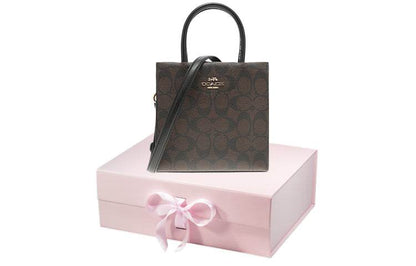 Сумка женская Coach Cally 17 Classic Full Print Pvc - Boxette Shop