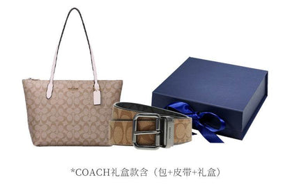 Сумка женская Coach Zip Top Tote 30 - Boxette Shop