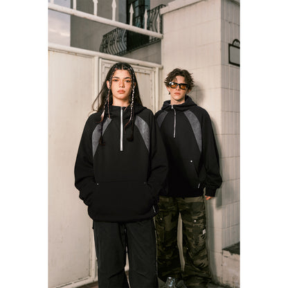 Lilbetter 350g og'ir yamoqli Uniseks fermuarli qalpoqli