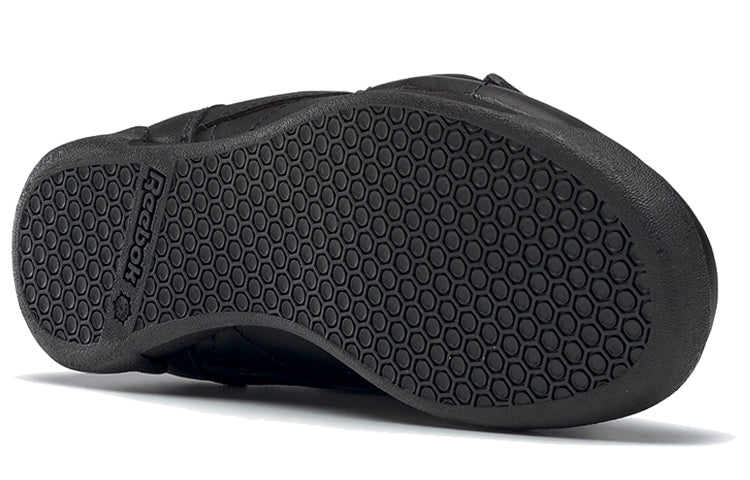 Reebok fristayl salom klassik retro qattiq oddiy baland top tasodifiy yugurish poyabzali ayollar qora