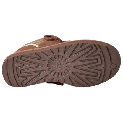 Ugg lowmel suede versatile comfort low top life casual shoes women's brown
