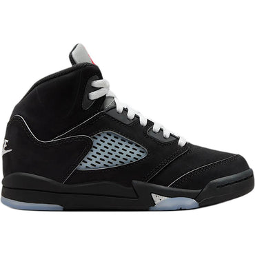 Bolalar uchun Jordan Air Jordan 5 "Qora Metalik Reimagined" krossovkalari