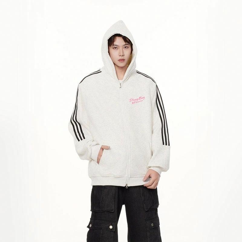 Erkaklar uchun Playboy kapshonli ko'ylagi