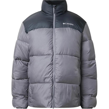 Пуховик мужской Columbia Logo Colorblock