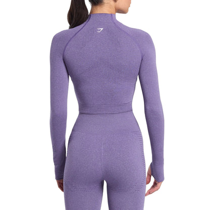 Лонгслив спортивный женский Gymshark Vital Seamless 2.0