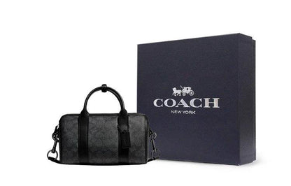 Сумка мужская Coach Gotham 24 Faux Leather Handbag S - Boxette Shop
