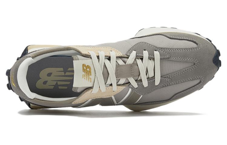 Oyoq shkafi x new balance nb 327 kim bu mato sigir zamshi past tepalik kundalik yugurish poyabzali erkaklar va ayollar sutli choyi kulrang