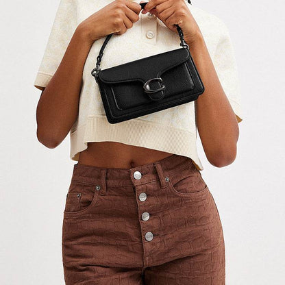 Сумка женская Coach Tabby 20 Solid Colour Logo - Boxette Shop