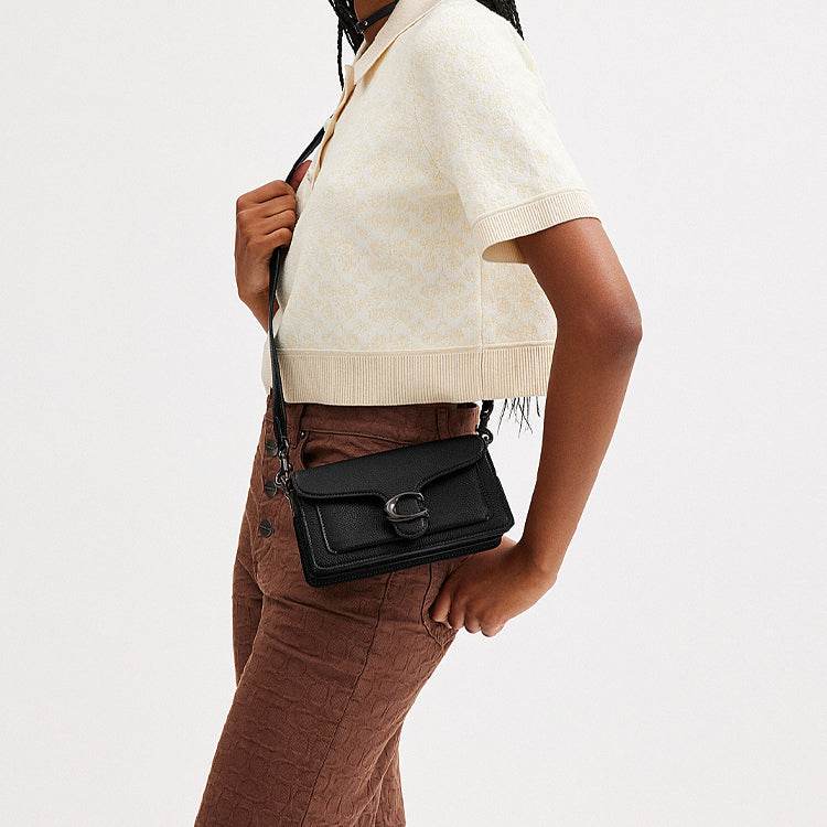 Сумка женская Coach Tabby 20 Solid Colour Logo - Boxette Shop