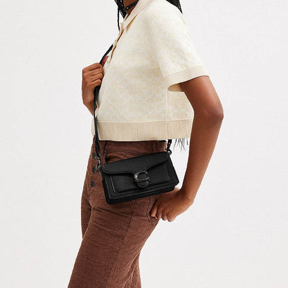 Сумка женская Coach Tabby 20 Solid Colour Logo - Boxette Shop