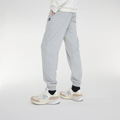 New Balance To'q rangli o'rta bel torli trikotaj sport shimlari Moda Uniseks shimlar Kulrang