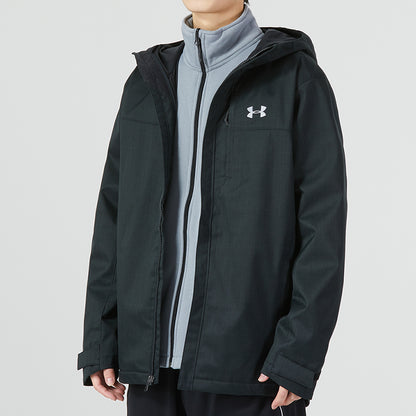 Under armour outdoor ветрозащитная куртка с капюшоном и мягкой подкладкой мужская