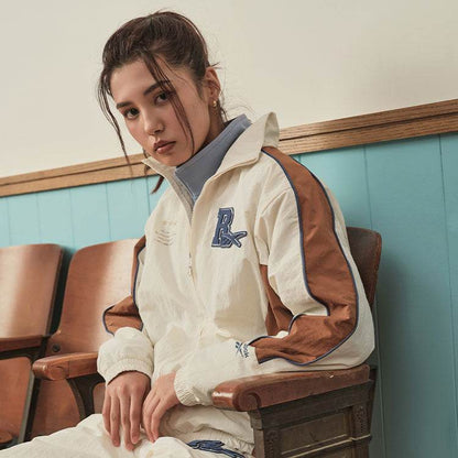 Спортивная куртка женская Reebok letter splicing retro - Boxette Shop