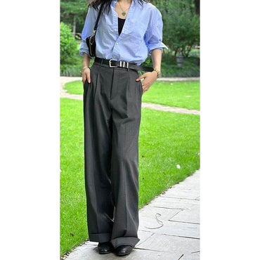 Брюки женские Uniqlo Pleated Wide Leg Commuter Suit - Boxette Shop