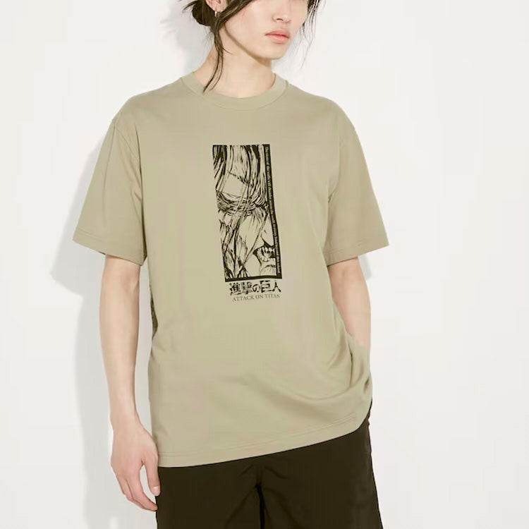 Футболка мужская Uniqlo X Attack On Titan Ss23 - Boxette Shop