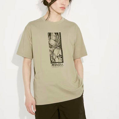 Футболка мужская Uniqlo X Attack On Titan Ss23 - Boxette Shop