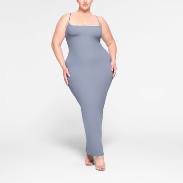 Платье женское Skims Fits Everybody Long Slip Dress - Boxette Shop