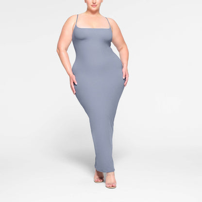 Платье женское Skims Fits Everybody Long Slip Dress - Boxette Shop