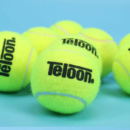 Teloon teloon t606c кордовые мячи обновленный шерстяной ткани кордовые мячи соревнования мячи лайнер высокий отскок износостойкий rebound кордовые самопрактика теннисные мячи шерсть тренировочные мячи тренировки 63.5-66.7 мм флуоресцентный зеленый - Boxette Shop