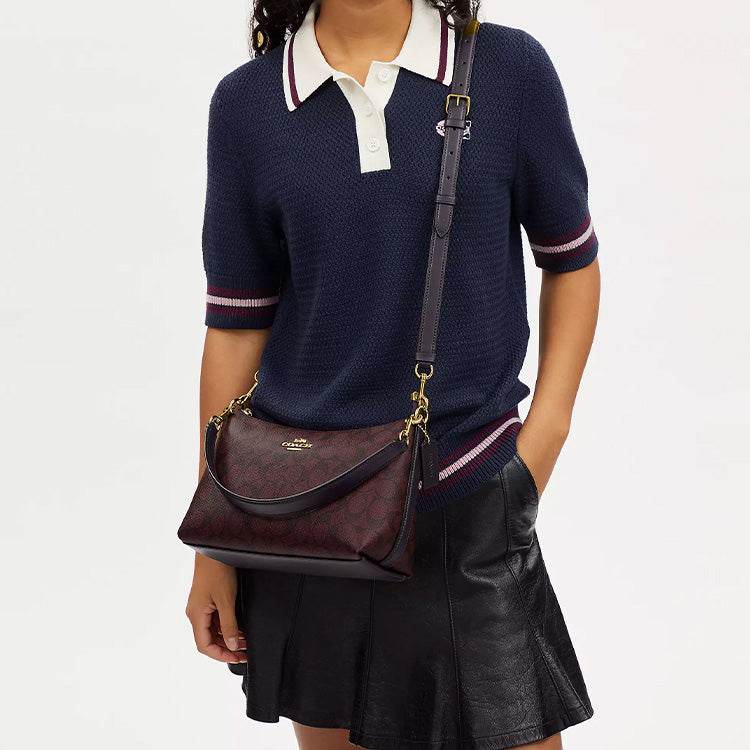 Сумка женская Coach Clara 26 Classic Old Flower Hardware - Boxette Shop