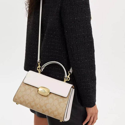 Сумка женская Coach Eliza 27 Classic Old Flower Oval - Boxette Shop