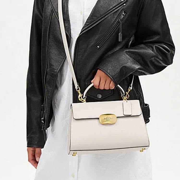 Сумка женская Coach Eliza Classic Flower Oval Lock Flap - Boxette Shop