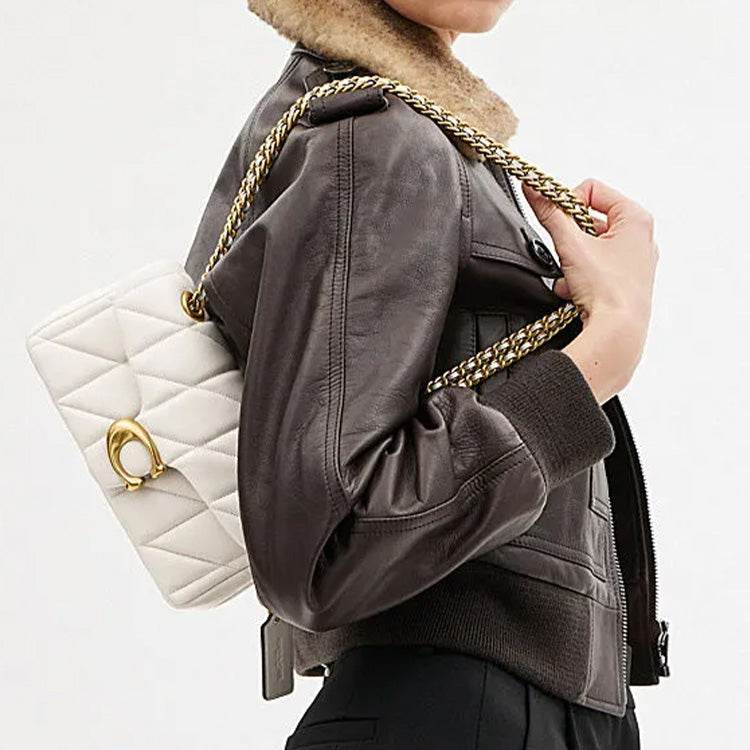 Сумка женская Coach Tabby 20 Chalk - Boxette Shop