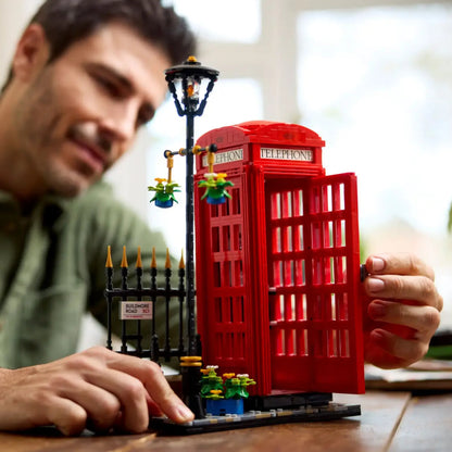LEGO Ideas London qizil telefon qutisi (21347)