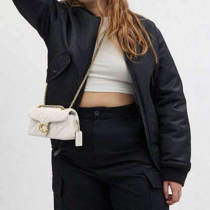 Сумка женская Coach Tabby 20 Chalk - Boxette Shop