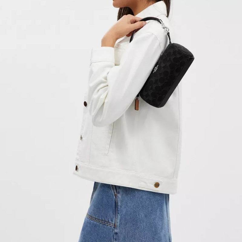 Сумка женская Coach Nolita 20 Iconic Denim Patchwork - Boxette Shop