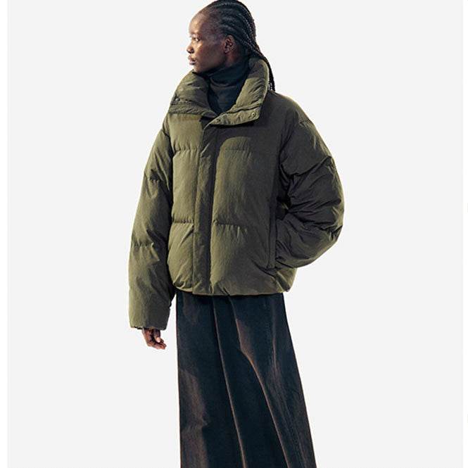 Пуховик женский Uniqlo Uniqlo Fw23 U Series Pure Colour - Boxette Shop