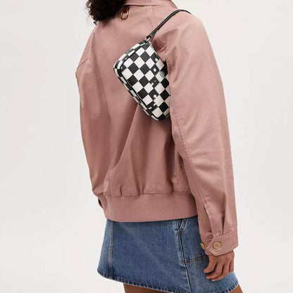 Сумка женская Coach Nolita 19 Checkerboard Print Coated - Boxette Shop