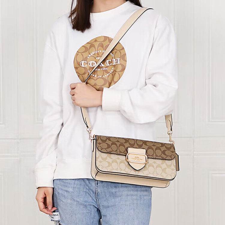 Сумка женская Coach Morgan 27 Classic Old Flower Buckle - Boxette Shop