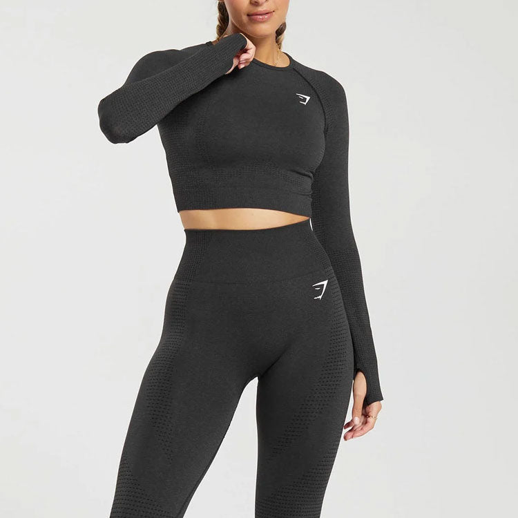 Лонгслив спортивный женский Gymshark Vital Seamless 2.0
