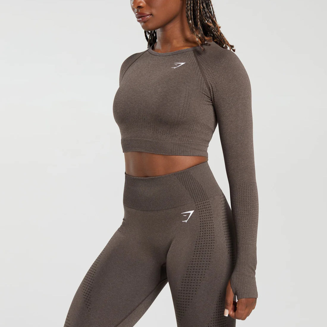 Лонгслив спортивный женский Gymshark Vital Seamless 2.0