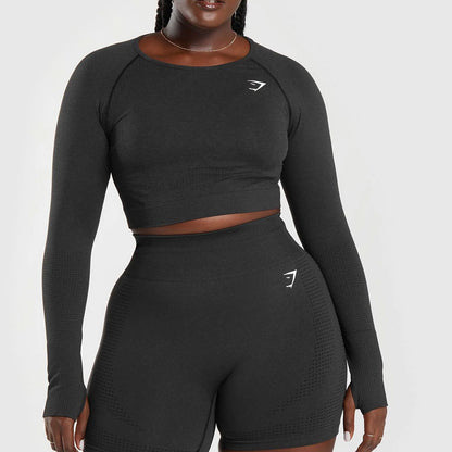 Лонгслив спортивный женский Gymshark Vital Seamless 2.0