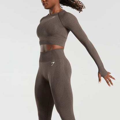 Лонгслив спортивный женский Gymshark Vital Seamless 2.0