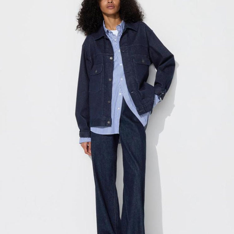 Джинсовая куртка мужская Uniqlo