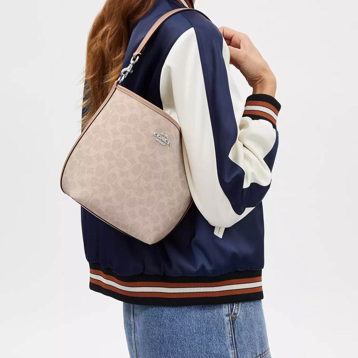 Сумка женская Coach City 17 Old Flower Full Print - Boxette Shop