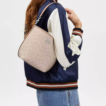 Сумка женская Coach City 17 Old Flower Full Print - Boxette Shop